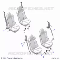 SIEGE BELT MOUNTING