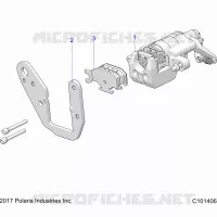 BRAKES, ETRIER DE FREIN ARRIERE
