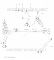 SUSPENSION ARRIERE, E6/ELXD