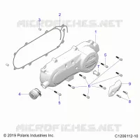 SYSTÃˆME DE TRANSMISSION, CLUTCH COVER AND DUCTING