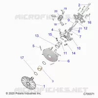 SYSTÃˆME DE TRANSMISSION, PRIMARY CLUTCH