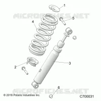 SUSPENSION AVANT SHOCK MOUNTING