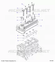 ENGINE, COUVERCLE SOUPAPE