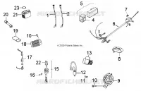 BOUTONS, HARNESS and INDICATORS