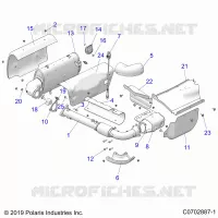 ENGINE, ECHAPPEMENT