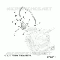 DRIVE TRAIN, MAIN SUPPORT PONT