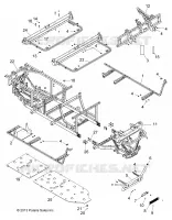 CHASSIS, CADRE AND FRONT BUMPER