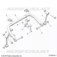 SUSPENSION, FRONT BARRE STABILISATRICE- G21GMH99AL/BL (C700815-1)