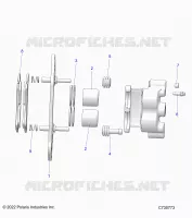 FREIN AVANT CALIPER