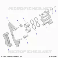 FREIN AVANT CALIPER