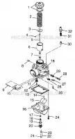 CARBURATEUR 500 RMK 0982964 AND EUROPEAN 500 RMK E982964 (4942634263C013)
