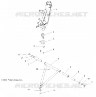 SUSPENSION AVANT AND A-ARM MOUNTING