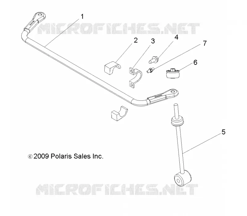 SUSPENSION ARRIERE STABILIZER BAR