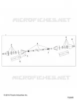 DRIVE TRAIN, HALF ARBRE DE TRANSMISSION ARRIERE