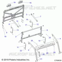 CHASSIS, CAB CADRE