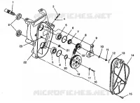 CARTER DE CHAINEE ASSEMBLY XLT E940767,  XLT SP E940667    XLT SKS E940567 (49274227420017)