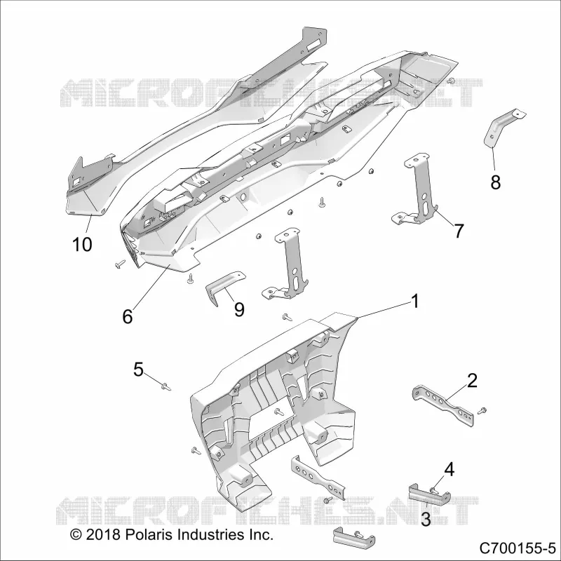 CARROSSERIE ARRIERE BUMPER