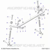 SUSPENSION, BARRE STABILISATRICE