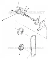 POMPE A EAU 440 XCR (4921352135040A)
