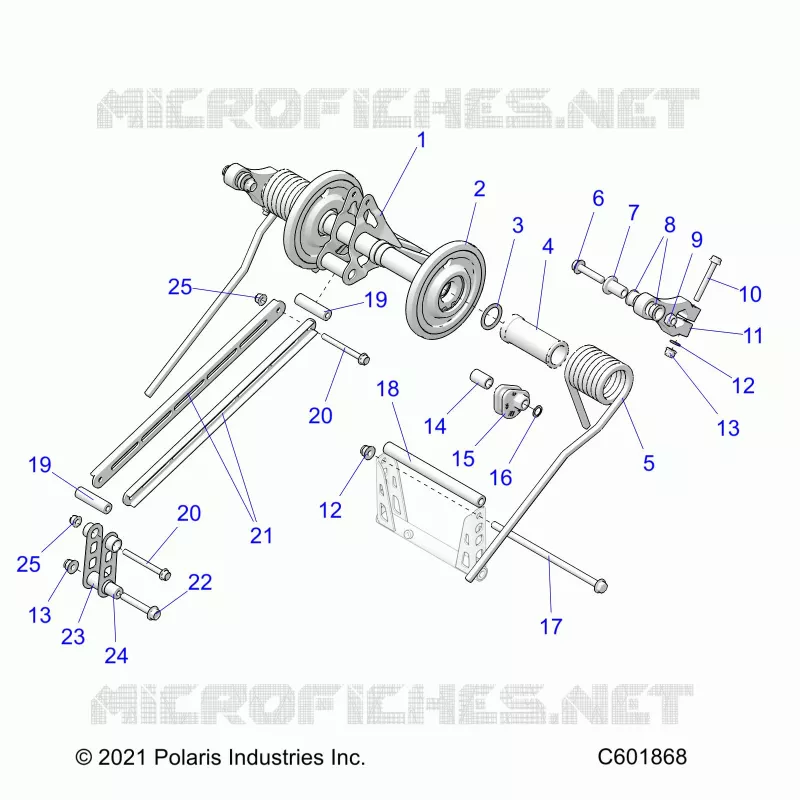 SUSPENSION, BRAS DE SUSPENSION ARRIERE