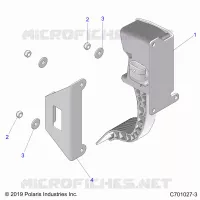 ENGINE, PEDALE D'ACCELERATEUR