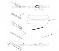 OUTILS 440 XCR 0951660 (4929112911B014)