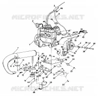 SUPPORT MOTEUR 440 XCR (4921352135031A)