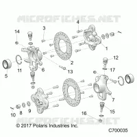 SUSPENSION AVANT HUB