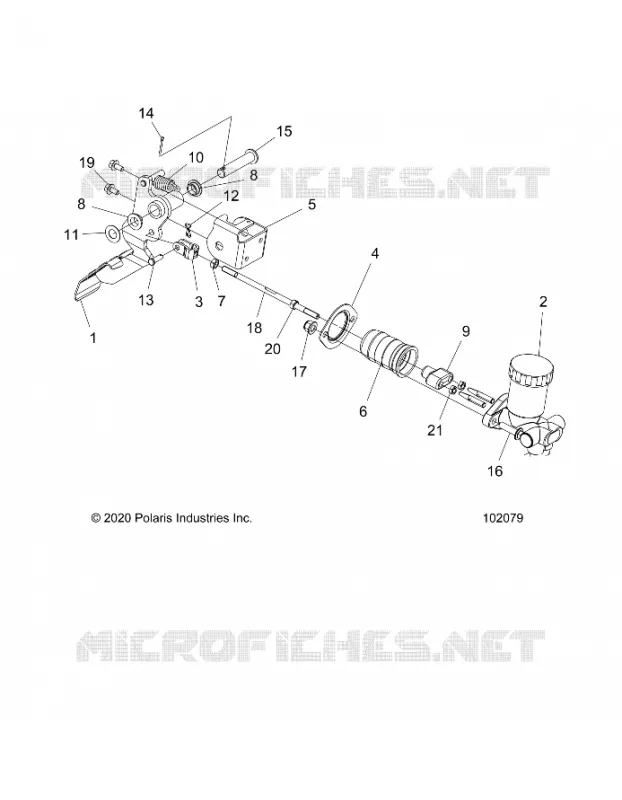 BRAKES, PEDAL AND MAITRE CYLINDRE MOUNTING