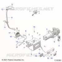 CHASSIS, TREUIL