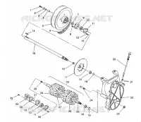 SYSTÈME DE TRANSMISSION ASSEMBLY XLT/0930767,XLT SP/0930667    XLT SKS/0930567 (4923012301018A)