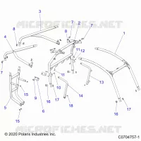 CHASSIS, CAB CADRE