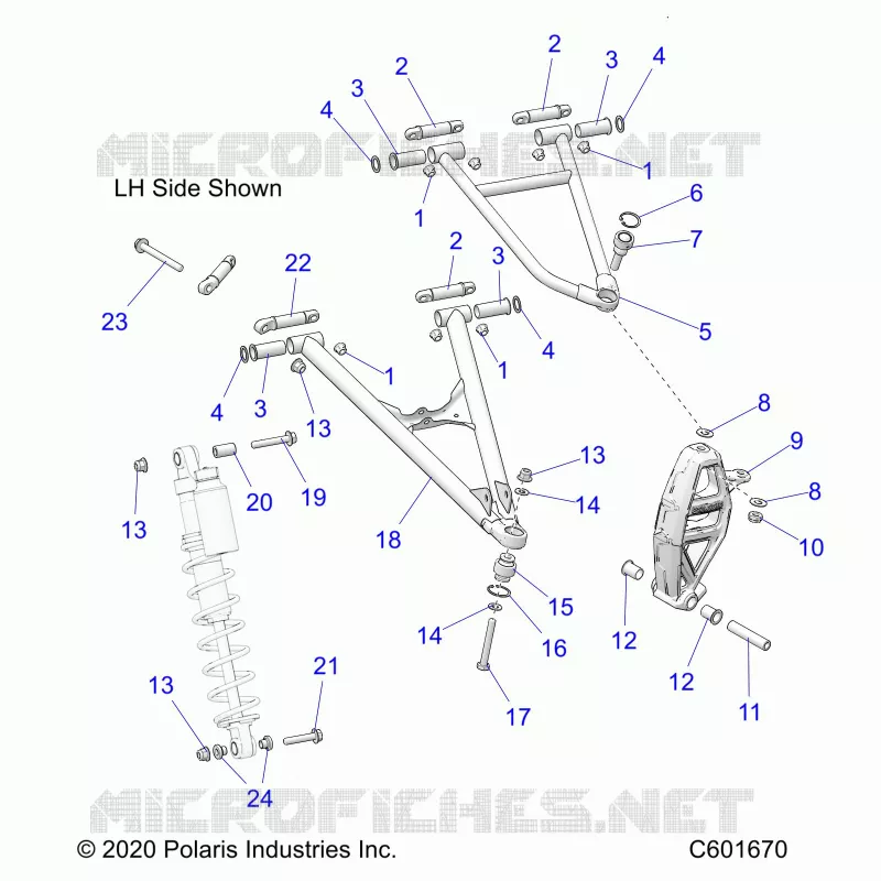 TRIANGLES SUSPENSIONS AVANT 