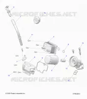 ENGINE, JAUGE ET FILTRE A HUILE