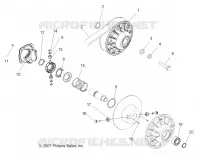 SYSTÈME DE TRANSMISSION, SECONDARY CLUTCH