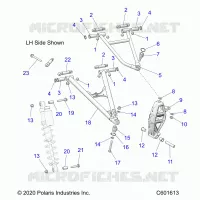 TRIANGLES SUSPENSIONS AVANT 