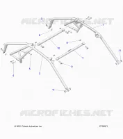 CHASSIS, CAB CADRE