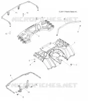 HABITACLE ARRIERE and REAR RACK