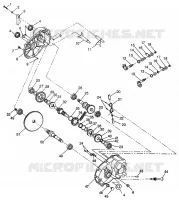PONT XPRESS 300 W97CA28C and  XPRESS 400L W97CA38C (4939603960D001)