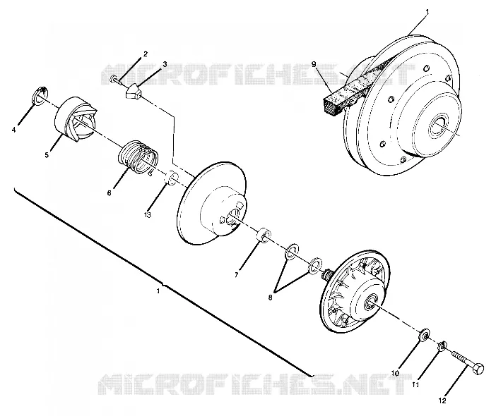 EMBRAYAGE DE TRANSMISSION ASSEMBLY (4918541854030A)