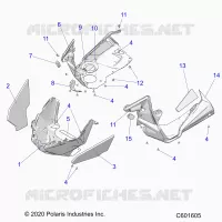 CARROSSERIE AVANT ASM./FENDERS