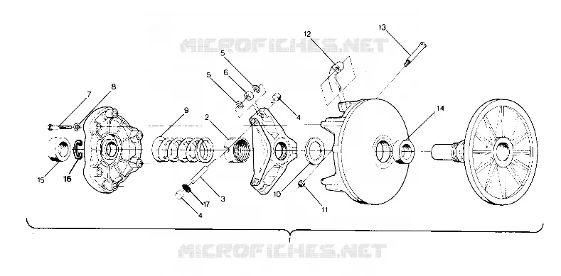 EMBRAYAGE DE TRANSMISSION  TRAIL (4919281928019A)