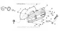 CARTERS MOTEUR COVER, LH