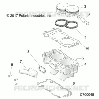 CYLINDRE AND PISTON