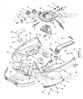 CARROSSERIE AVANT ASSEMBLY LITE GT/0933133 and STARLITE GT/0933127 (4923232323003A)