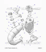 ENGINE, ECHAPPEMENT AND TURBO ASM.