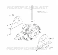 SUPPORT PONT, REAR
