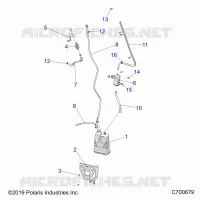 RESERVOIR DE CARBURANT EVAP 50S 
