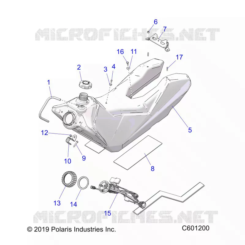 SYSTÃˆME D'ALIMENTATION, FUEL TANK ASM.
