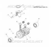 PISTON ET VILEBREQUIN